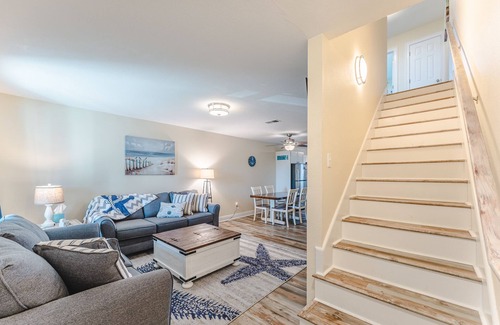 Port St. Joe House | Cozy 2bed/1.5bath beach townhome! 75 steps to the beach! Stunning ocean view!