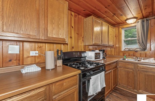 Phelps Cabin | Cozy 2BR/1BA Lake Cabin | 25ft from Shore | Boat Landing | Fish House | All-Sports Lake