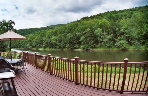 Hancock Cabin | Cozy 3-bedroom cabin sitting within feet of the West Branch of the Delaware
