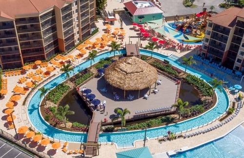 Florida Central Atlantic Coast Resort | Cozy 3-bedroom resort with 2 jacuzzi's, waterpark, fitness in beautiful Orlando