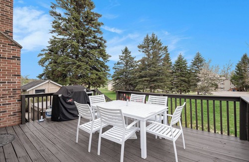Boyne Falls House | Cozy 3BR Home: Private Hot Tub and Dog-Friendly.