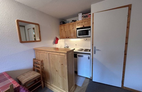 Meribel-Mottaret Apartment | Cozy alpine studio with Wifi and balcony - Méribel