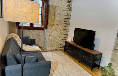 Santiago de Compostela Historic Centre Apartment | Cozy apartment at the heart of old city with breakfast corner but no kitchen.
