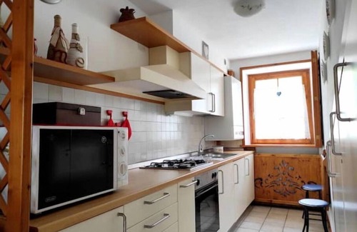 San Vito di Cadore Apartment | Cozy apartment with stunning views of the Dolomites