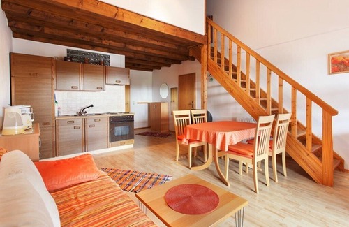 Waldmuenchen Apartment | Cozy apartment (50sqm) with south-facing balcony and infrared sauna (for shared use)