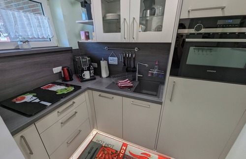 Horumersiel Apartment | Cozy apartment Heimathafen: 48sqm for 3 persons with balcony
