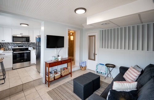 Grand Haven Condo | Cozy Beachside Unit across from the State Beach!