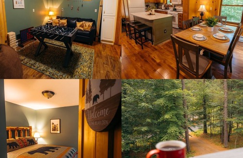 Jay House | Cozy cabin near Lake Placid & High Peaks. Featuring 7 person hot tub and skiing