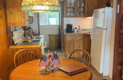 Onaway Cabin | Cozy Cabin on Black Lake with a great view, 5 minutes to Black Mountain rec area