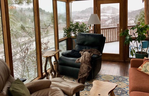 Ashland Cabin | Cozy Cabin with great views in a mountain valley by a lake.