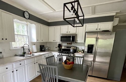 Ellijay Cabin | Cozy cabin with riverfront location, fire pit and peaceful surroundings