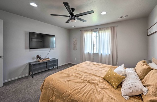 Caldwell House | Cozy Caldwell Abode w/ Hot Tub ~ 3 Mi to Dtwn