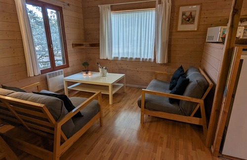 Biron Ski Chalet | Cozy chalet in Biron with shared pool