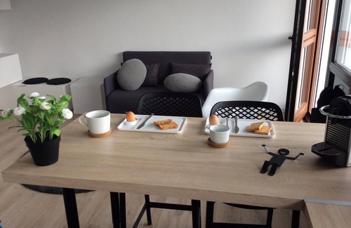 Thonon-les-Bains Apartment | Cozy design accommodation opposite the thermal baths, near downtown