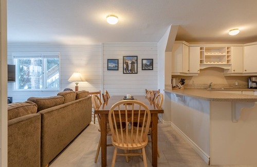 Silver Star Mountain Apartment | Cozy, ground floor suite, with private hot tub - backs onto chairlift.