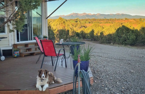Cortez House | Cozy House on 35 Acres with Mesa Verde and Mountain Views.