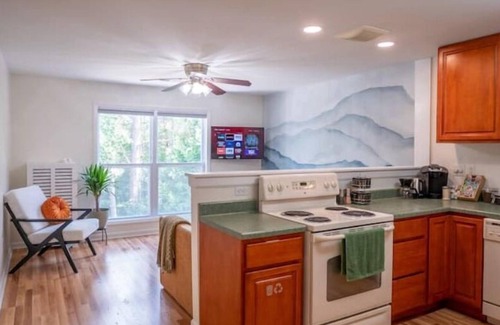 Weaverville Apartment | Cozy King Bed Private Loft, 15 minutes to DT Asheville, Pet Friendly