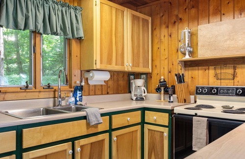 Lake Ann Cabin | 🦝 Cozy Lakeside 3BDR Moose Lodge @ Lake Ann