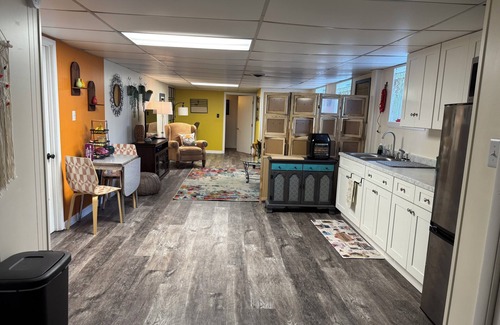 Eagleton Village Apartment | Cozy Mid-Century Walk-Out Basement 1-BDR Apt in Maryville TN, 1-3 Mth Rental