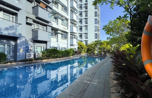 Socorro Apartment | Cozy & Modern 2BR unit with Balcony in Manhattan Cubao - Cylo's Place