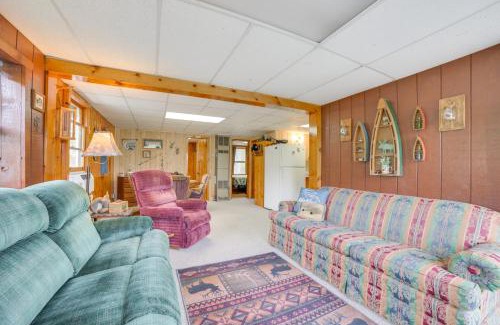 Onaway House | Cozy Onaway Vacation Rental with Deck and Fire Pit!