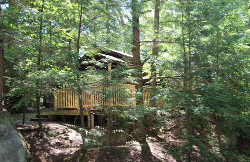 Saranac Lake Cabin | Cozy pet friendly cabin for two - 3 miles from Saranac Lake - access to lake