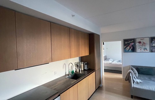 Aarhus C Condo | Cozy & Private Seaview Retreat - 2 Balconies, 11th Floor, Elevator