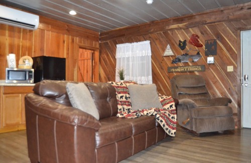 Stanton Cabin | Cozy River front cabin w/Private natural spring. Pet Friendly!