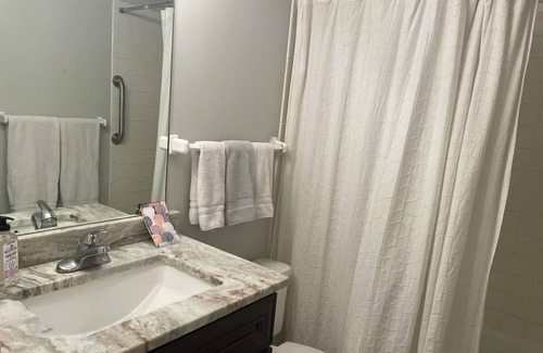 West Omaha House | Cozy room in townhome in welcoming Omaha with WiFi, AC