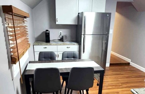 Charlevoix Apartment | Cozy second floor unit in the heart of Downtown Charlevoix, 1BR/1BA sleeps 4 n