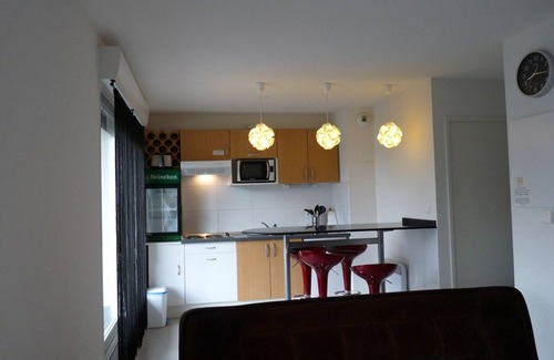 Arette Apartment | Cozy Studio for 4 with Mountain View, Ski-in/Ski-out Access, Free Parking, and Ski Locker