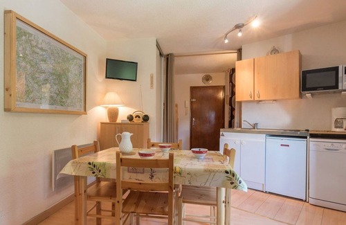 Saint-Chaffrey Apartment | Cozy Studio for 4 in Serre-Chevalier, Near Shops & Ski Slopes