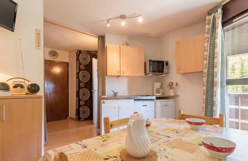 Saint-Chaffrey Apartment | Cozy Studio for 4 in Serre-Chevalier, Near Shops & Ski Slopes