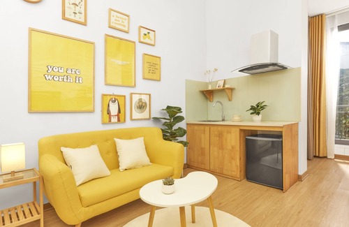 Hai Ba Trung Apartment | Cozy Studio/Netfilx/5mins to Old Quarter/city view/washing