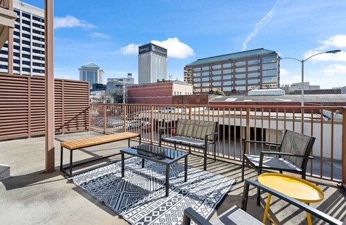Montgomery Apartment | Cozy & Stylish 1BR Balcony Views Included
