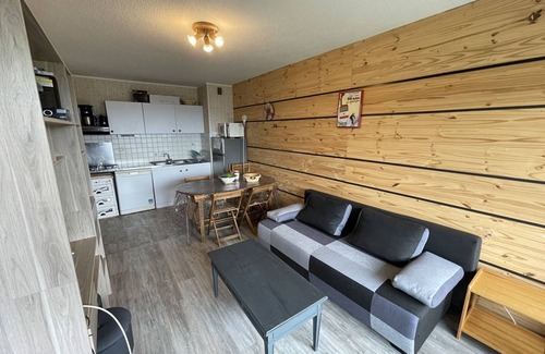 Laveissiere Apartment | Cozy T2 Cabin with Balcony, Ski Access, and Pet-Friendly