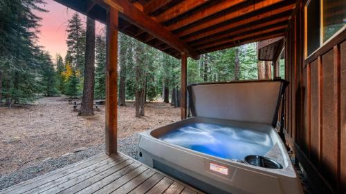 Tahoma House | Cozy Tahoe Retreat w Hot Tub Movie Room Forest Views Tahoma Getaway by AvantStay