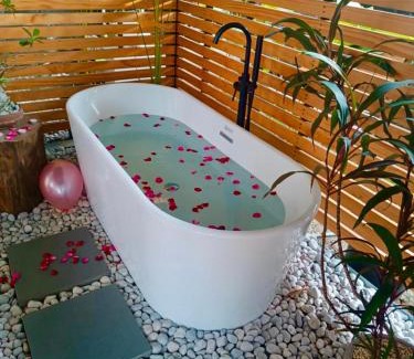 Poblacion District Villa | Cozy Tiny Home with Outdoor Hot Tub in City Center