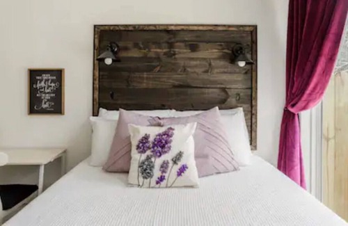Spring Branch Cottage | Cozy Tiny House with Hot Tub Near Canyon Lake / Romantic Couples Getaway