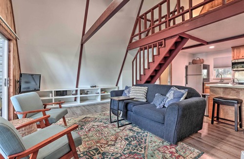 South Toledo Bend Cabin | Cozy Toledo Bend A-Frame w/Waterfront Views!