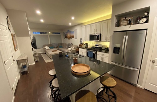 Dupont House | Cozy Two-Story Cottage House in Thornton with Secured Garage Parking.