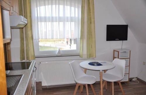 Baltrum Apartment | Cozy upper floor island apartment for two, close to the beach