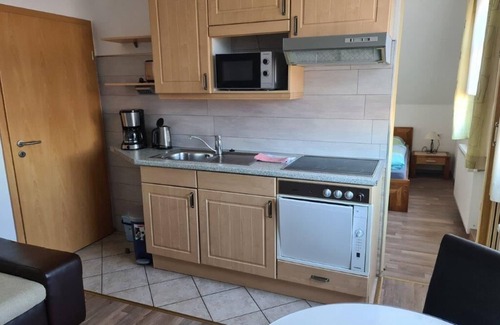 Baltrum Apartment | Cozy upper floor island apartment for two, close to the beach