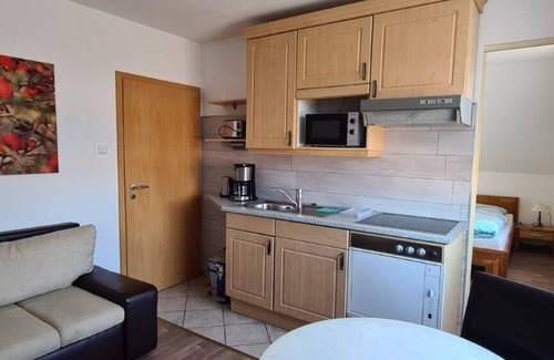 Baltrum Apartment | Cozy upper floor island apartment for two, close to the beach