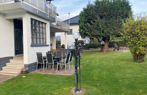 Merzalben Condo | Cozy vacation apartment with wood-burning stove in the middle of the Palatinate Forest