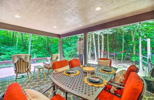 Whitehall House | Cozy Whitehall Hideaway with Hot Tub and Chiminea!