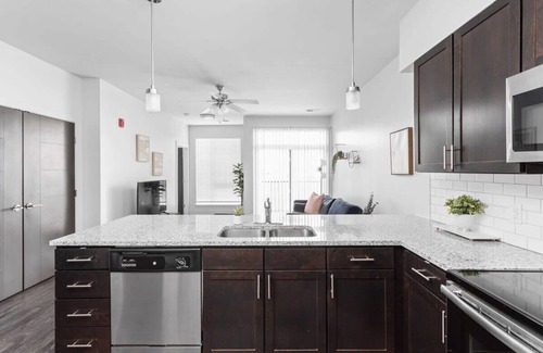 Indianapolis Apartment | CozySuites Nora 2BR near Fashion Mall
