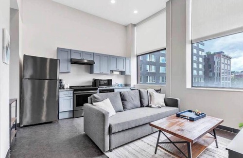 Cultural District Apartment | CozySuites - Press House