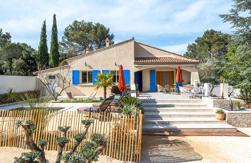 Poulx House | Create lasting vacation memories in this wonderful vacation home with pool!