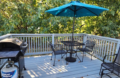 Mount Vernon Apartment | Creekside Cottage. Weekly/Monthly Discounts. Wifi. Private. Great deck!